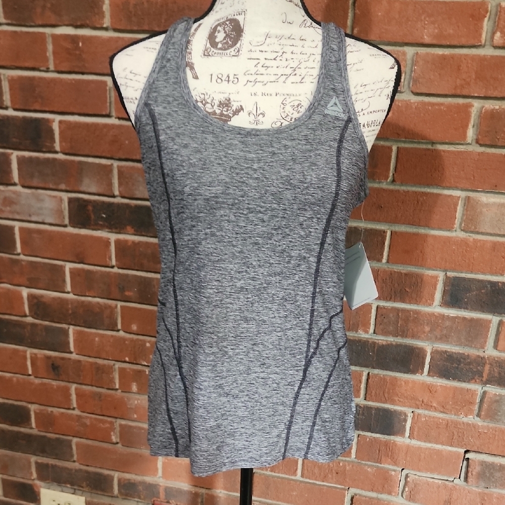 Reebok Gray Tank Top M Nwt